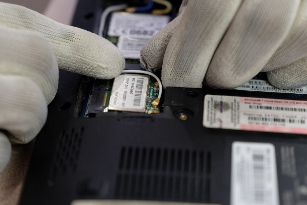 Замена WiFi модуля ноутбука