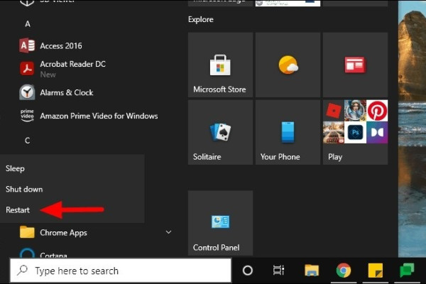 Исправление Bad System Config Info