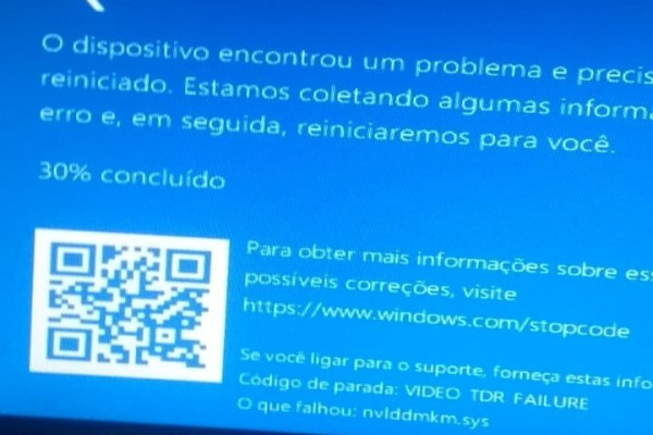 Ошибка VIDEO TDR FAILURE